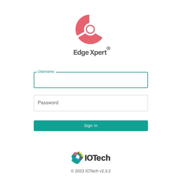 Login Screen