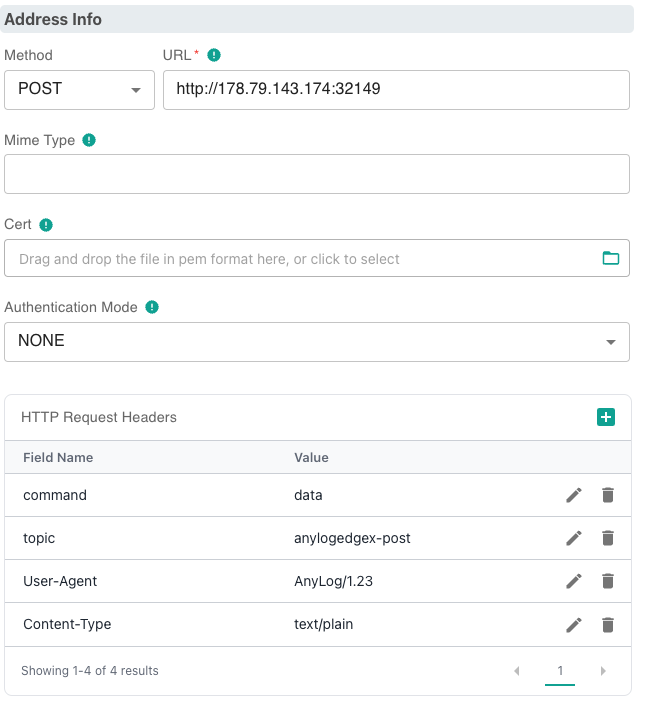 Address Information
