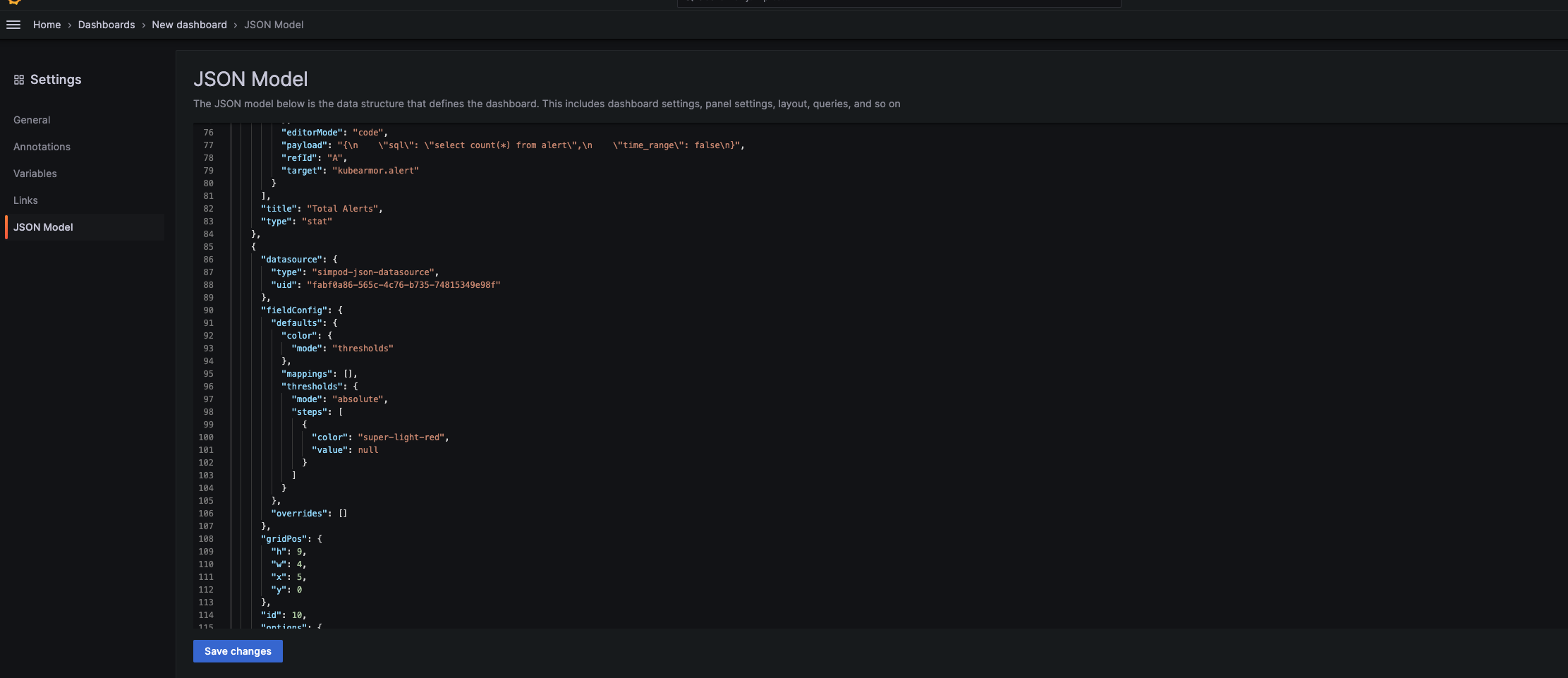 JSON Model